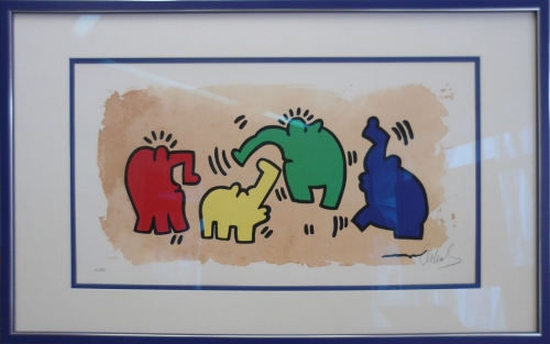 OTTO WAALKES: Hommage an Keith Haring